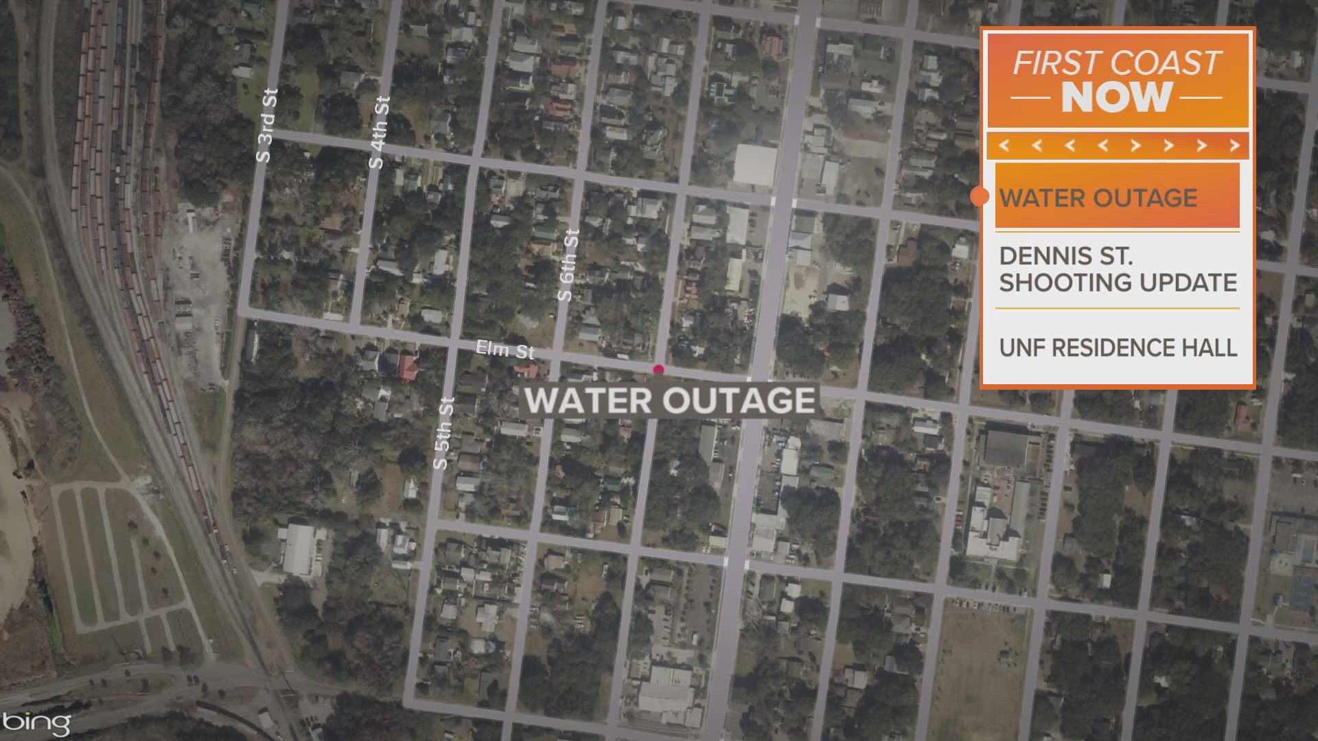 The city says the water outage will be in effect from 7 a.m. to noon.