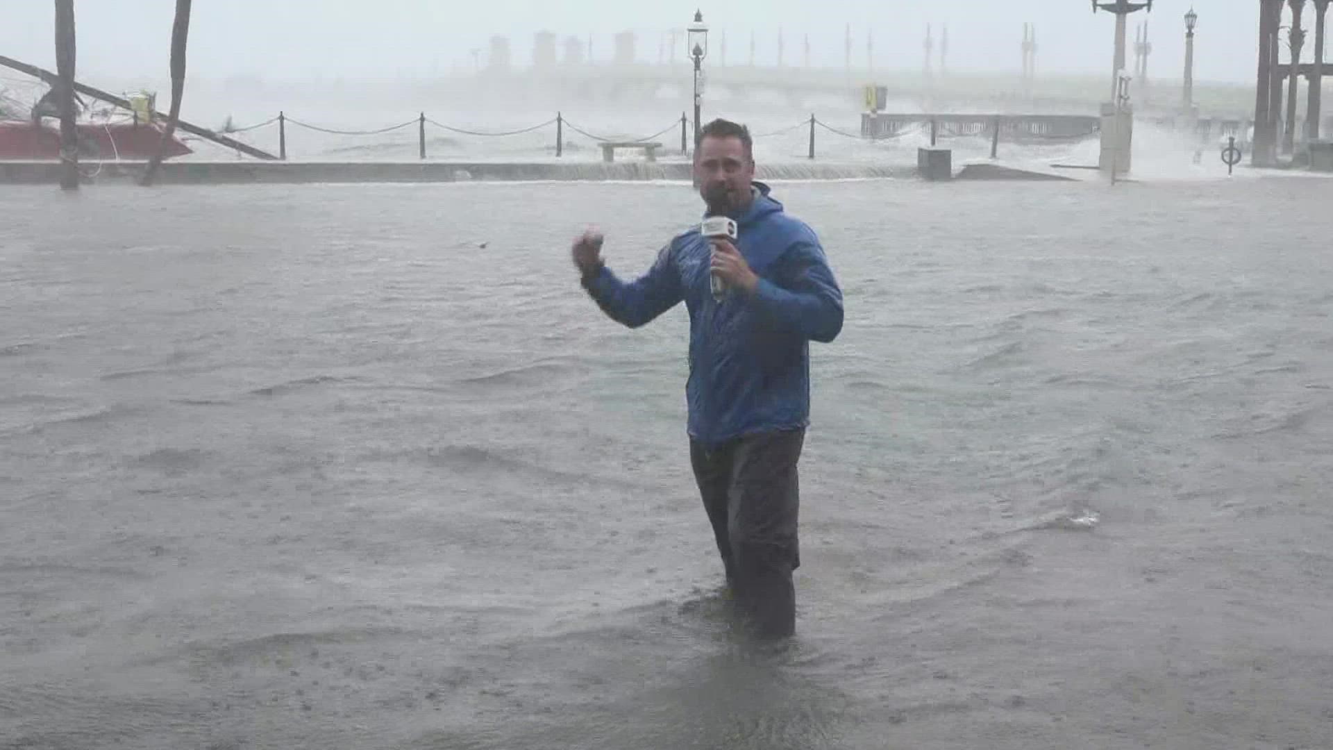 Flooding continues to worsen in and around St. Augustine in the wake of Tropical Storm Ian.