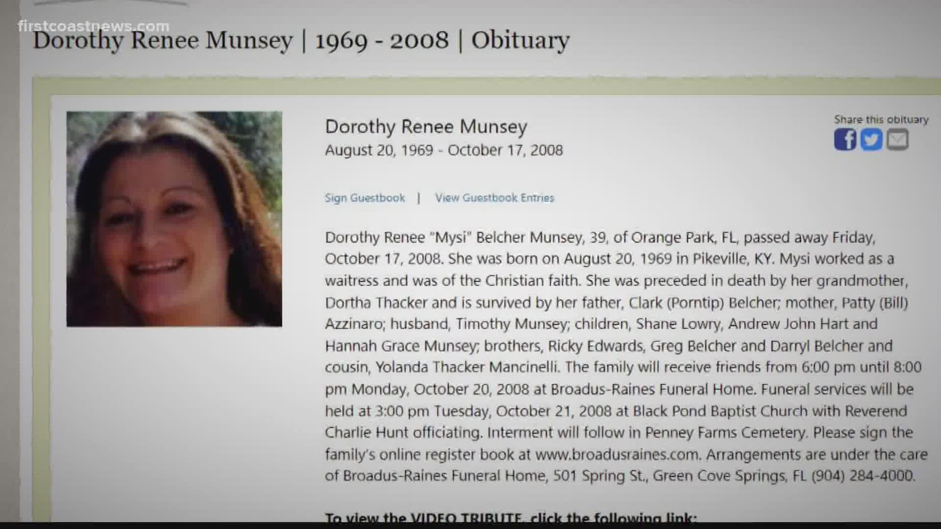 There are many questions about what happened to Dorothy Renee Munsey on the morning of October 17, 2008. Most importantly, who pulled the trigger ending her life?