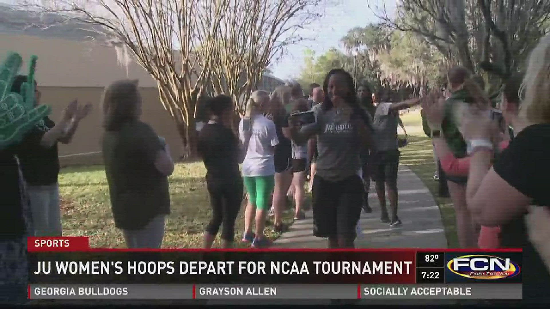 JU Women's basketball departs for NCAA Tournament