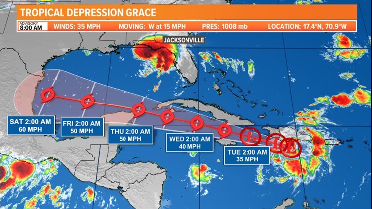 Tropics: Latest projected paths | firstcoastnews.com