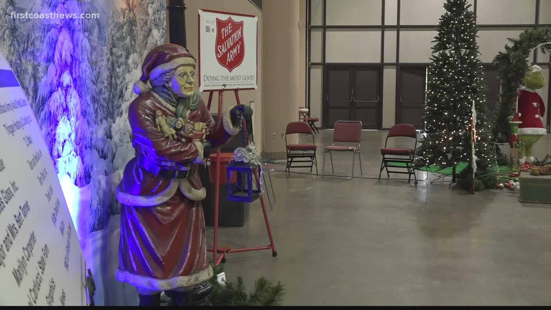Salvation Army holds Christmas in July event