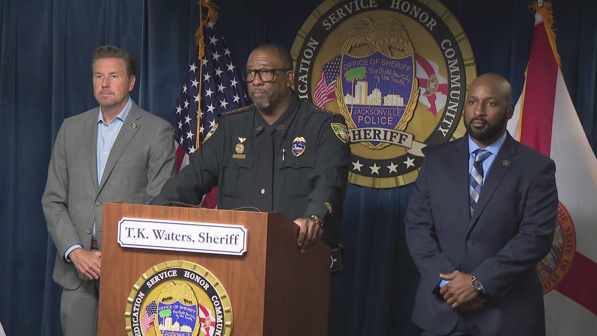 Jacksonville police announce arrests in 2022 city hall shooting