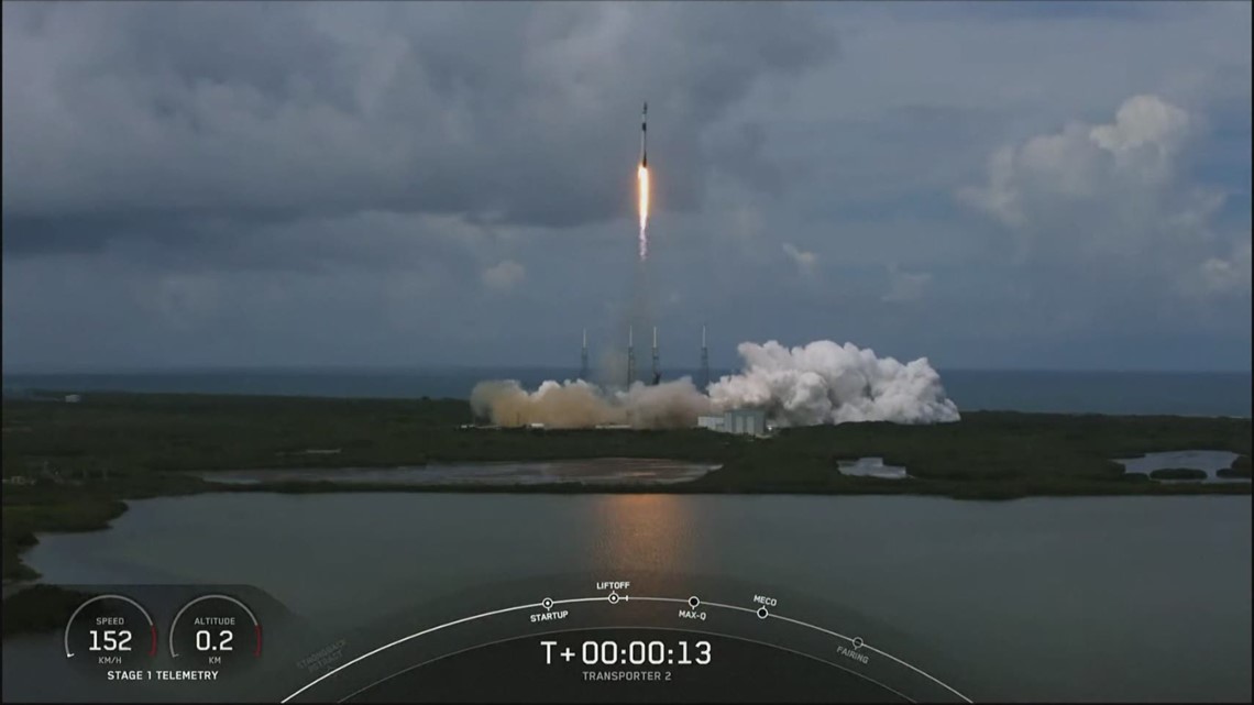 First SpaceX Mission Launches From Florida In The New Year ...