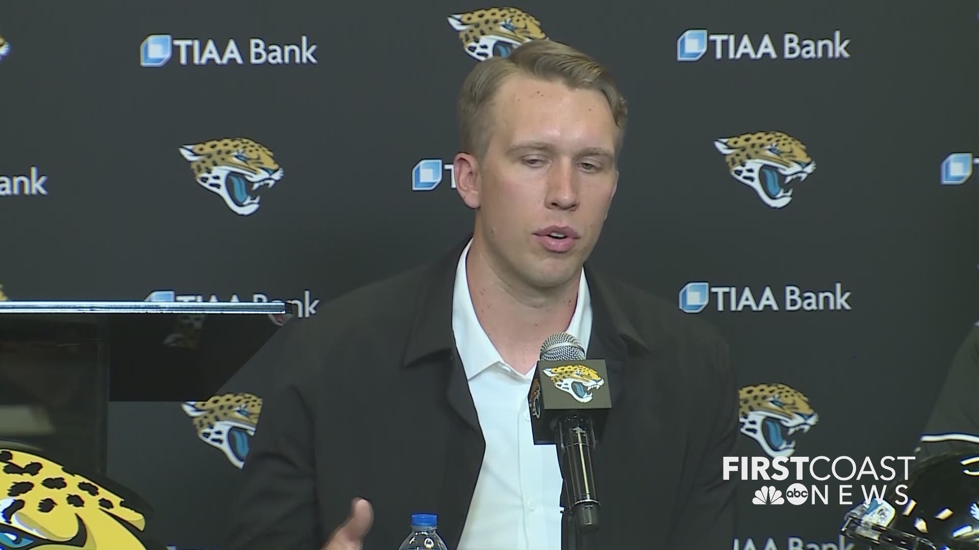 Nick Foles says this is his first opportunity to wear his old high school number.