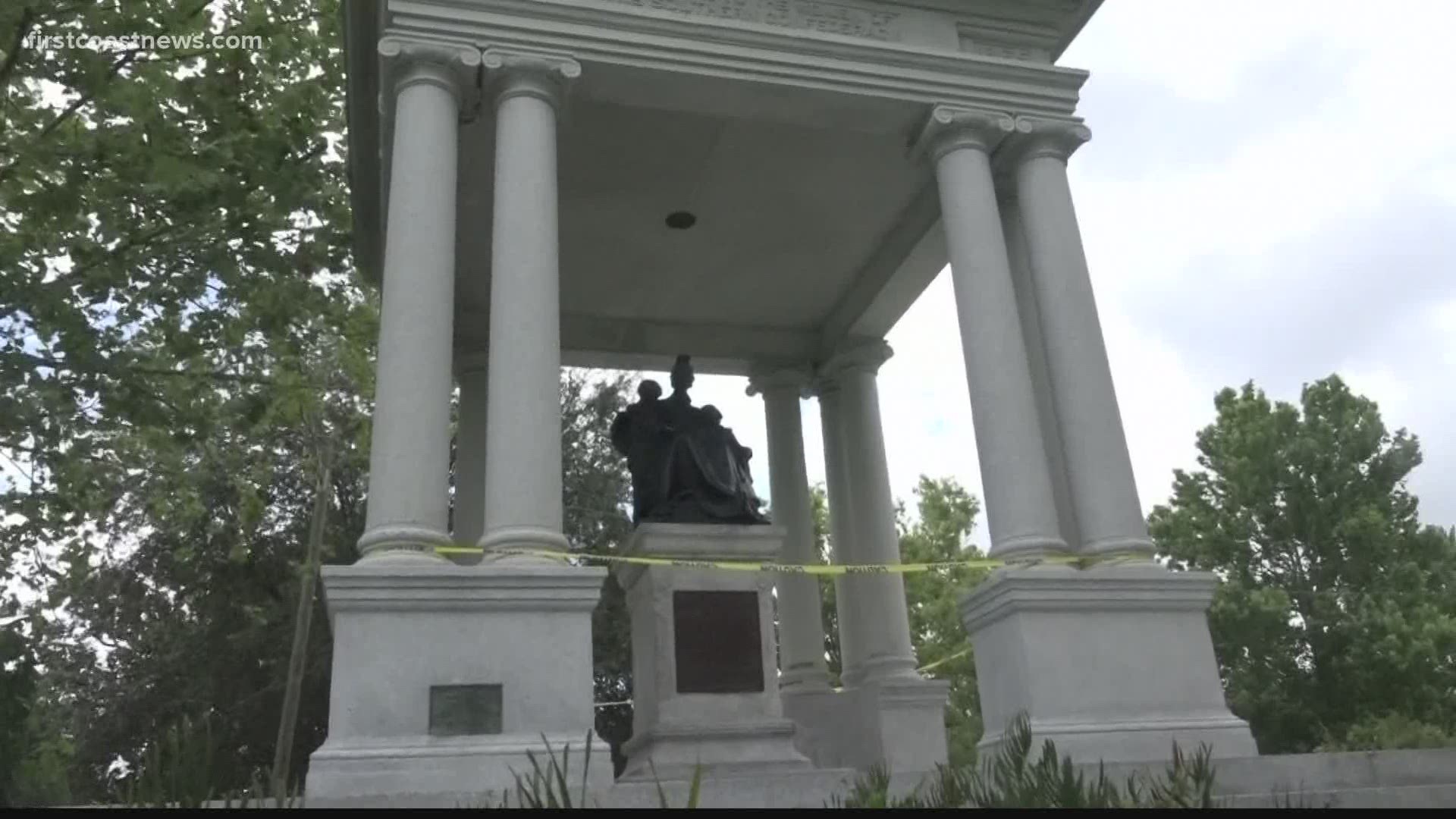 what-confederate-monuments-are-coming-down-in-jacksonville