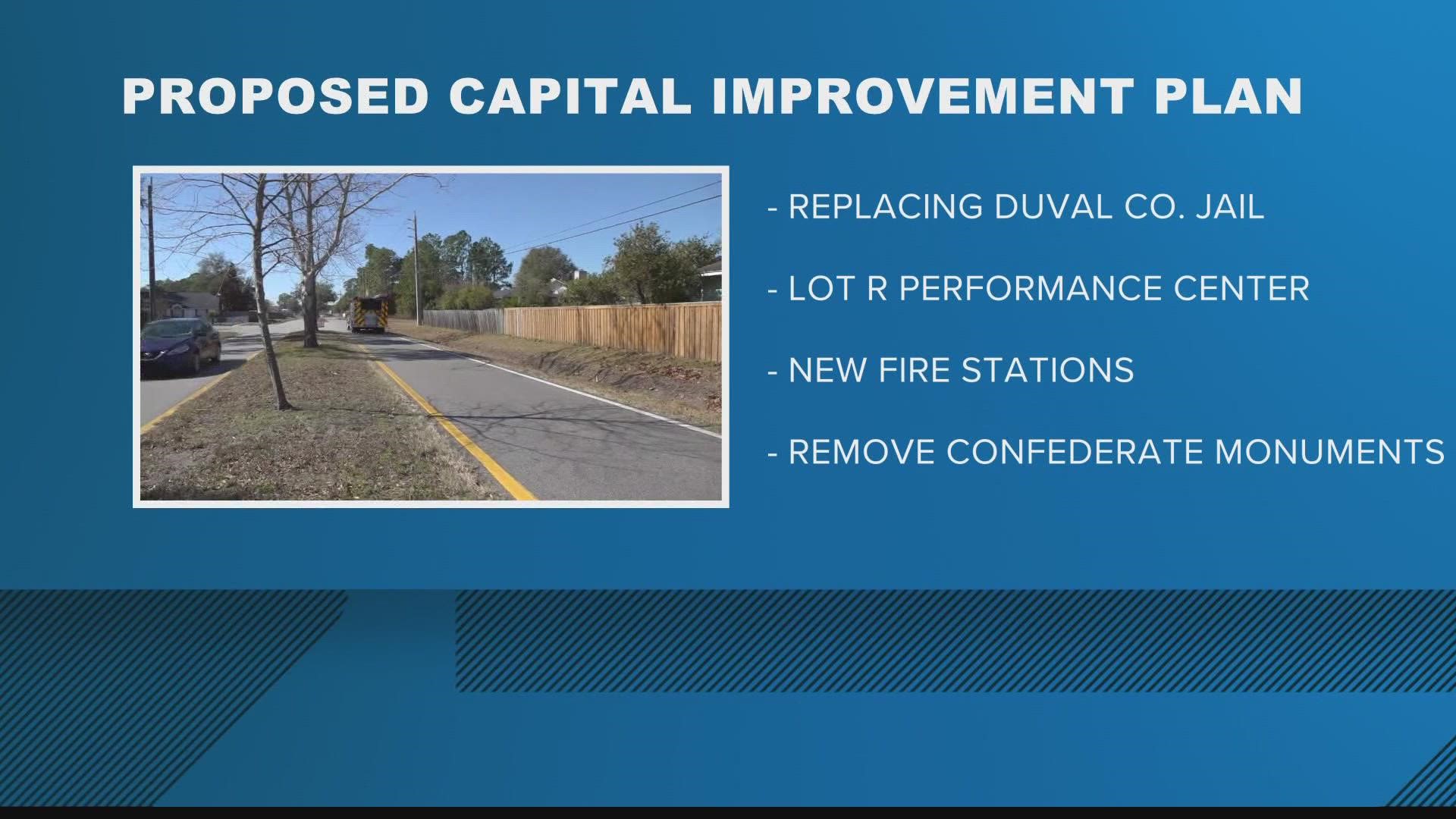 The plan is expected to help fund improvement projects around  the First Coast.