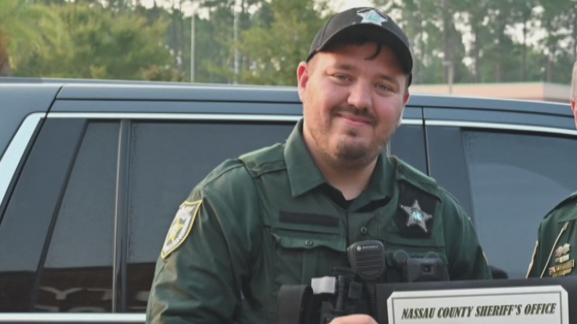 William Woods, 32, is charged with official misconduct, a felony, and misdemeanor battery in connection with an arrest he made on July 6.