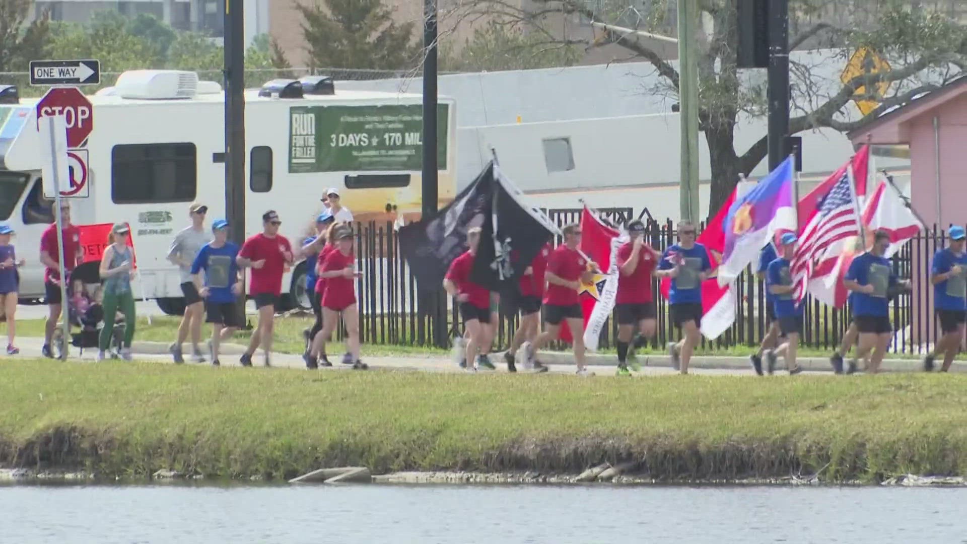 Starting Friday, Feb. 9, the group ran from Tallahassee to Jacksonville and stopped every mile to honor Florida servicemembers who died serving the United States.