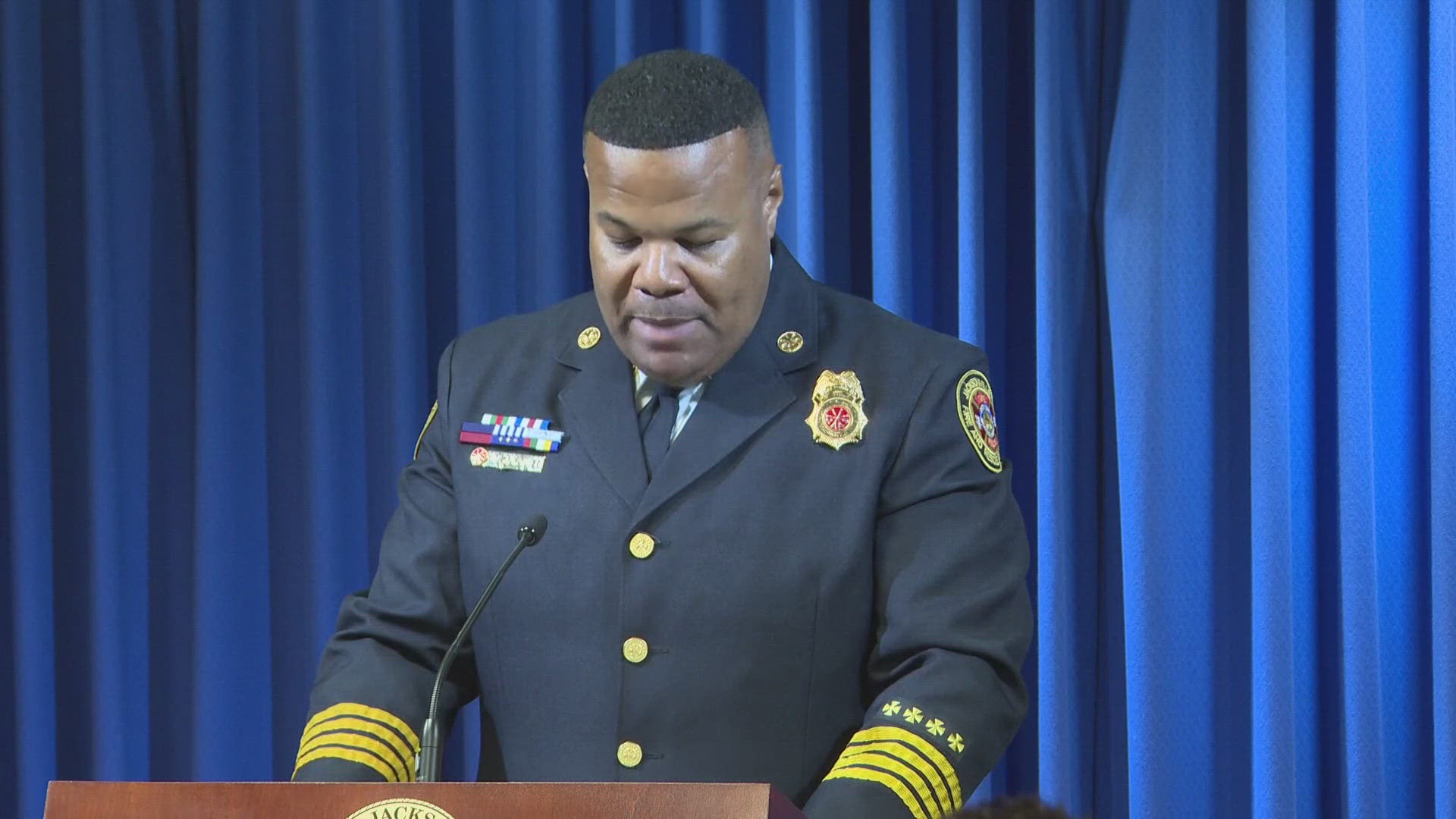 Percy Golden, who has served as manager of emergency preparedness and has worked for JFRD for 21 years, was nominated. He still has to be confirmed by city council. 