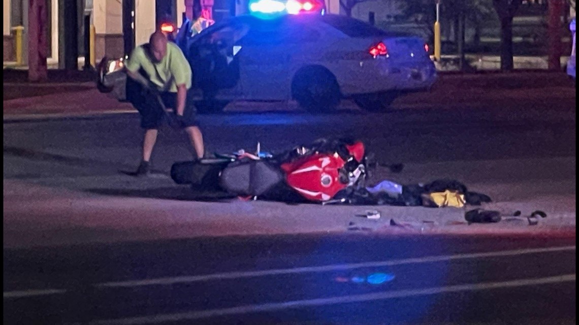 Man Dead In Motorcycle Vs. SUV Crash On Argyle Forest Blvd ...