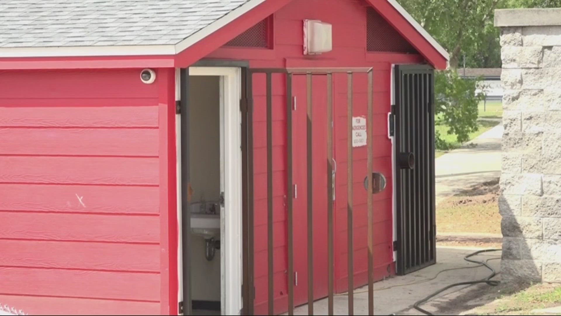 The Argyle Athletic Association says the porta-potties are unsanitary and unacceptable.