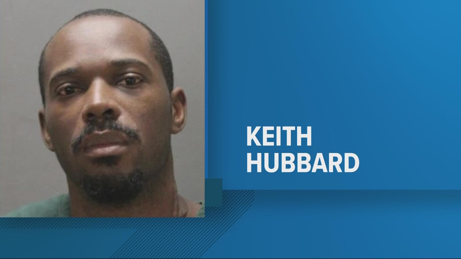 Keith Hubbard has been charged with murder.