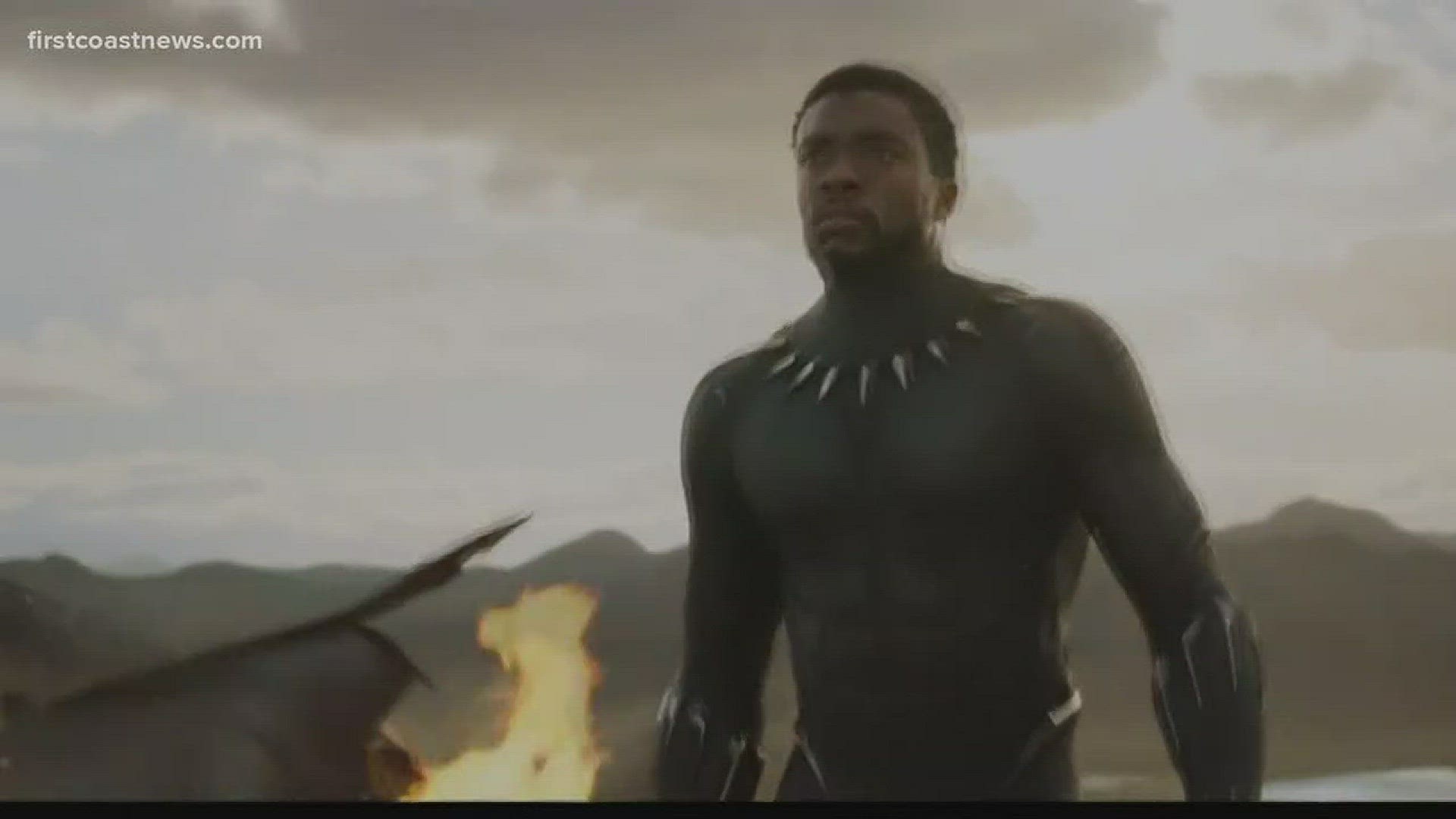 "Black Panther" is already becoming a major hit at the box office and with critics, but there's a local connection to the film. Eric Alvarez has this story.