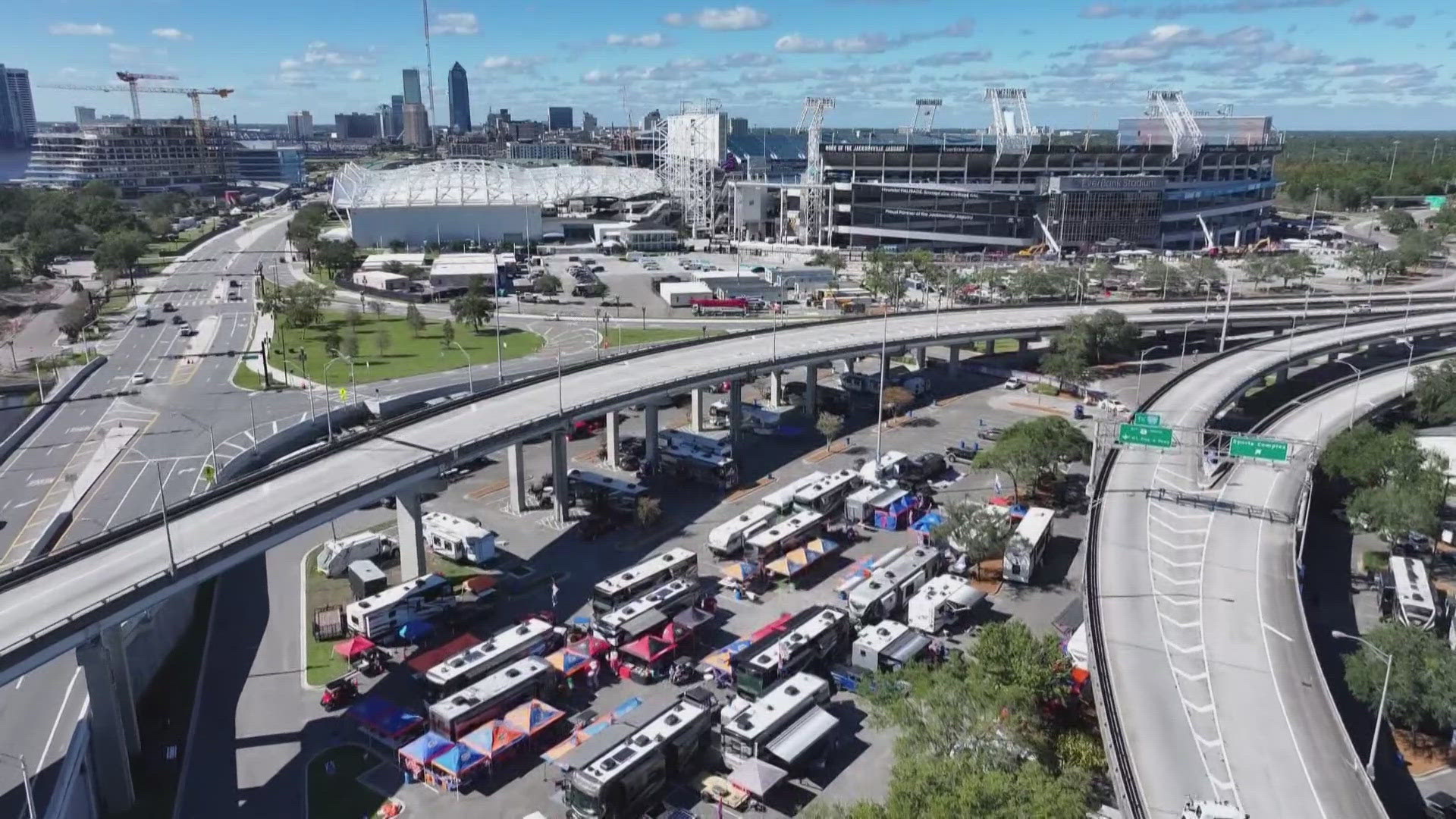 JSO is partnering with several law enforcement agencies, ensuring security is tightened from the tailgates to the touchdowns. 