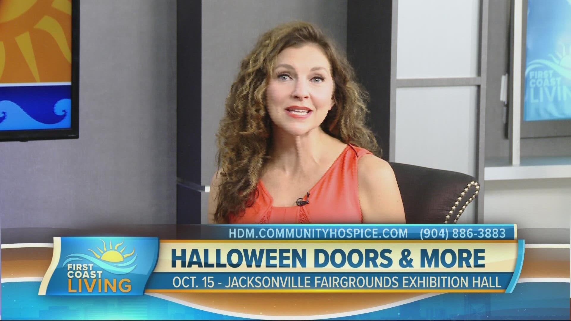 The 18th Annual Community Hospice & Palliative Care Halloween Doors & More fundraiser is Oct. 15th from 2-7 p.m. at the Jacksonville Fairgrounds Exhibition Hall.