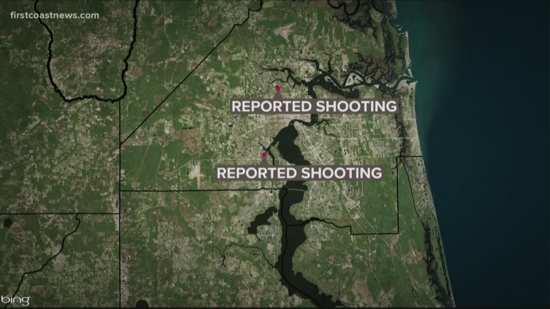 The Jacksonville Sheriff's Office is responding to reports of a person shot in Northwest Jacksonville, as well as a separate shooting in Ortega Farms.