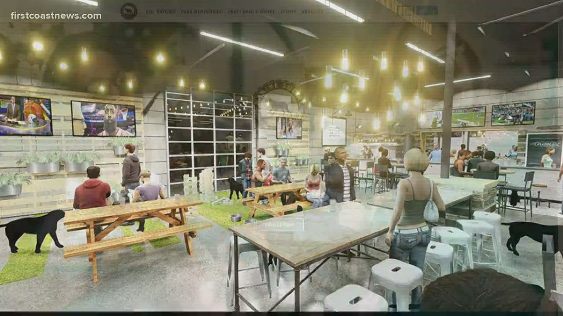 Jacksonville to get its first dog park with beer and coffee bar