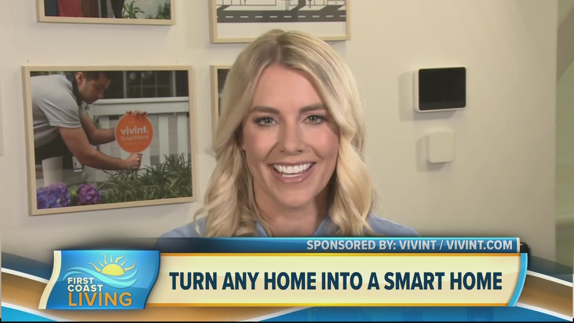 Smart home expert at Vivint, Kristin Kenney shows how easy it is to turn any home into a smart home with these latest innovations.