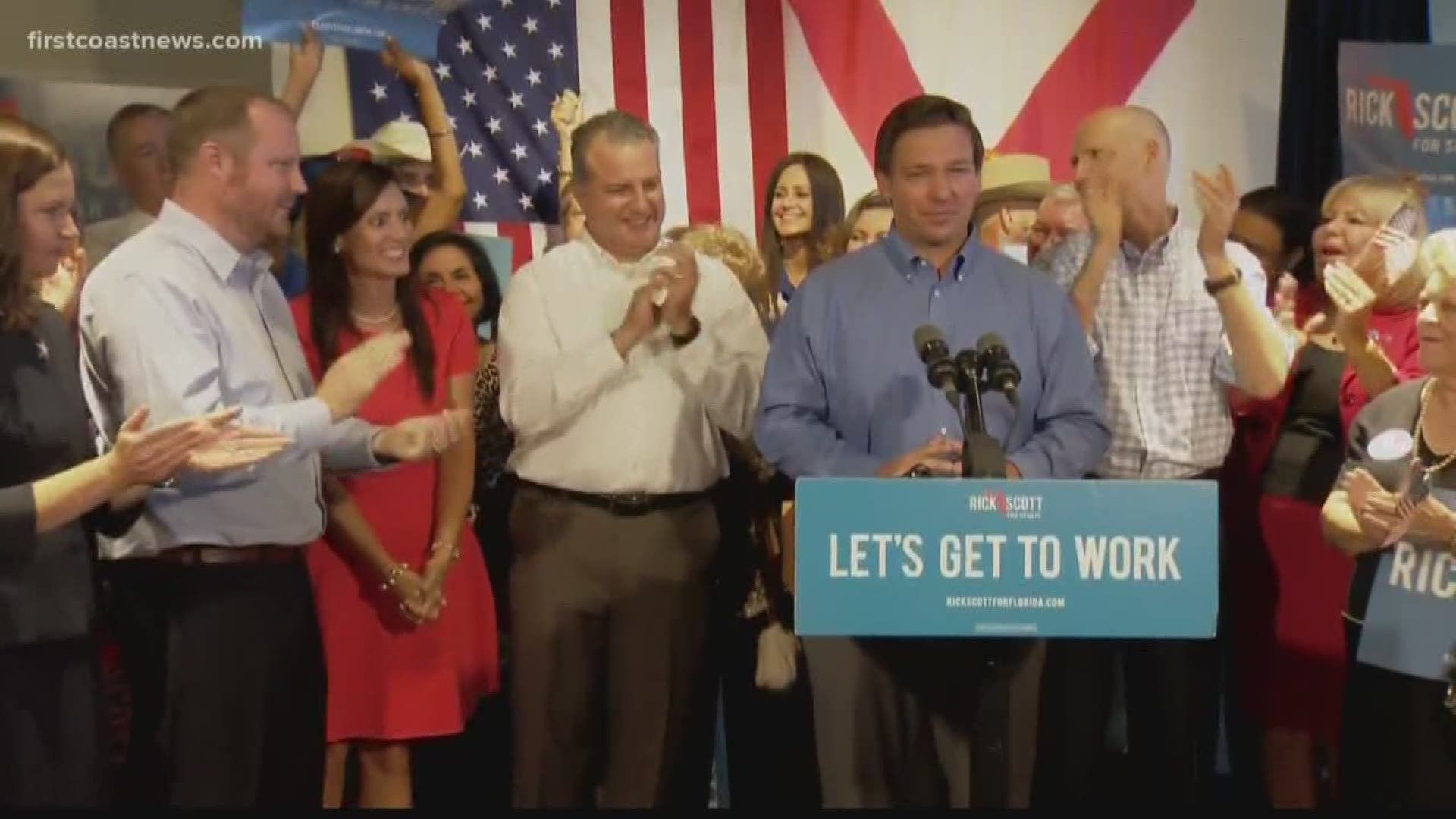U.S. Rep. Ron DeSantis is resigning from Congress as he mounts his bid to become Florida's next governor.