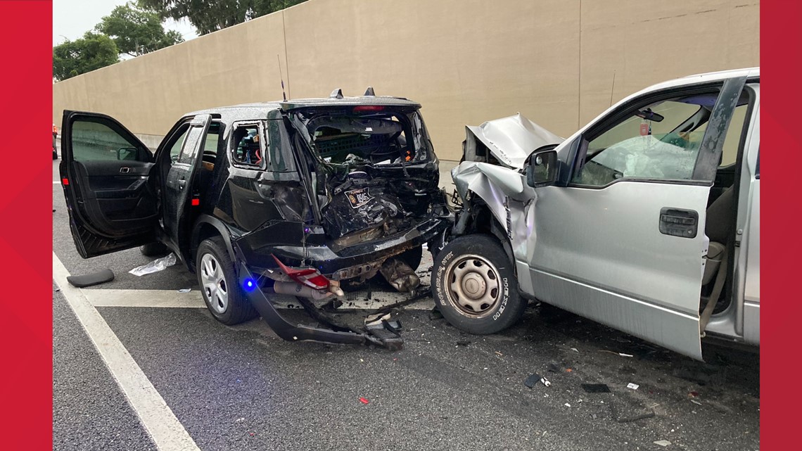FHP trooper seriously injured during crash on Buckman Bridge