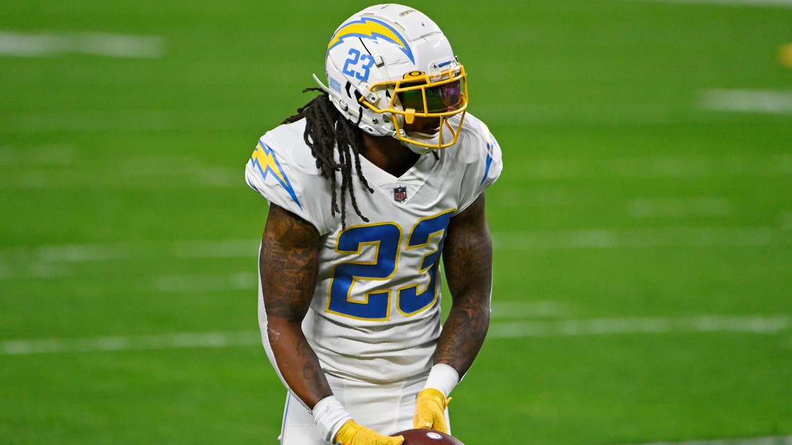 Jacksonville Jaguars Safety Rayshawn Jenkins looks on during the NFL