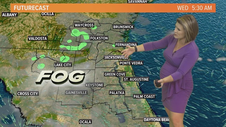 Foggy, warm mornings and hot, sunny afternoons through Thursday