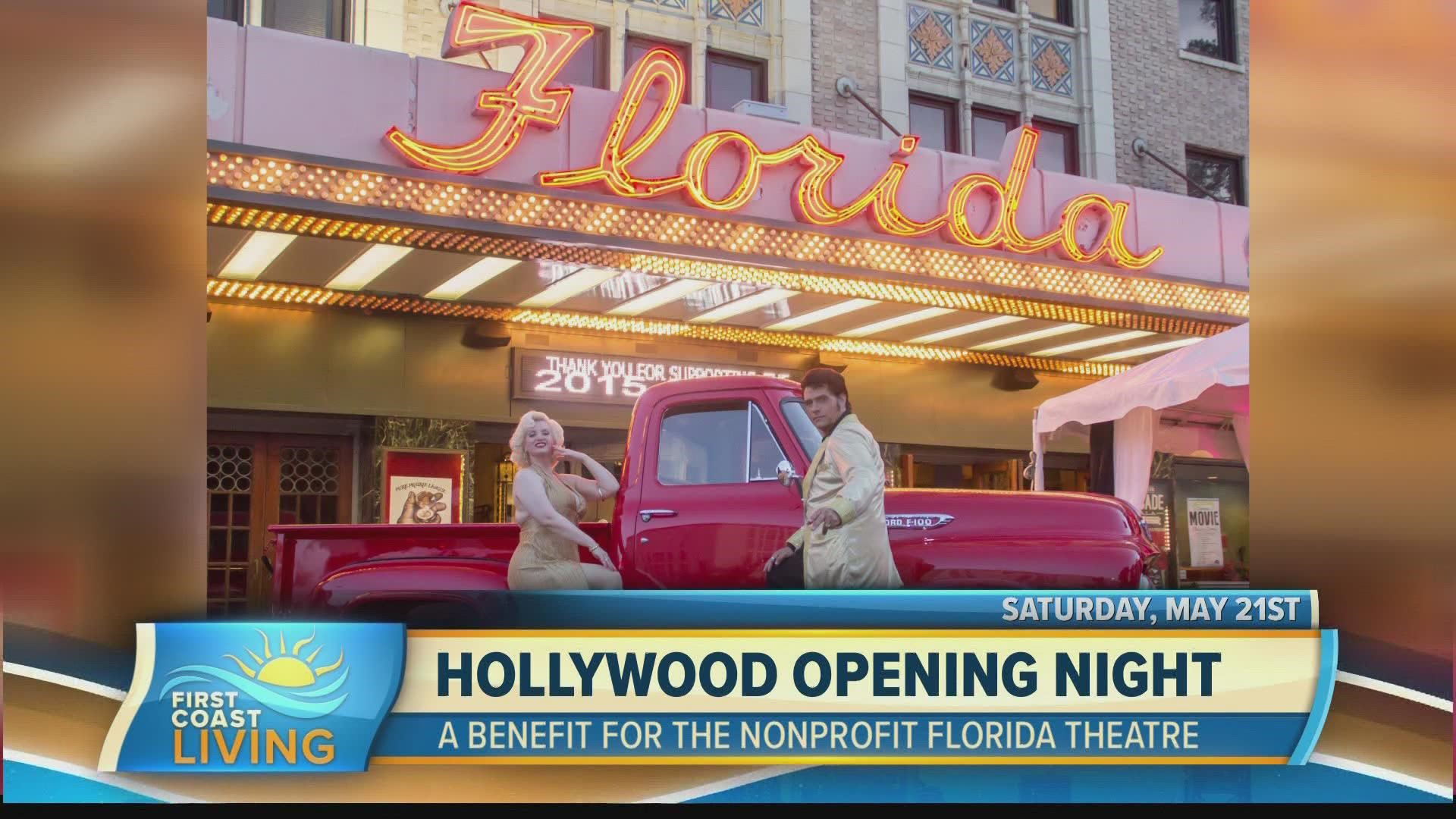This year's theme is Hollywood Opening Night. Hear from the Florida Theatre President, Numa Saisselin, on what to expect this year.