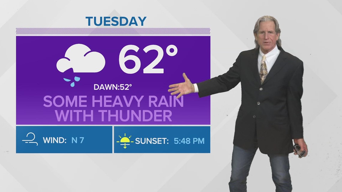 Rain increases Tuesday morning | firstcoastnews.com