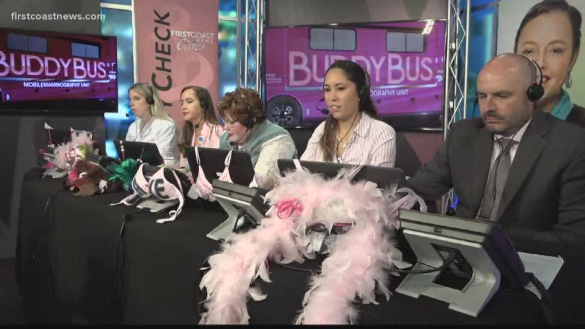 GMJ anchor Lew Turner promised to eat a whole jalepeño if the Buddy Bus telethon raised $2,000 in 15 minutes. They raised $4,000.