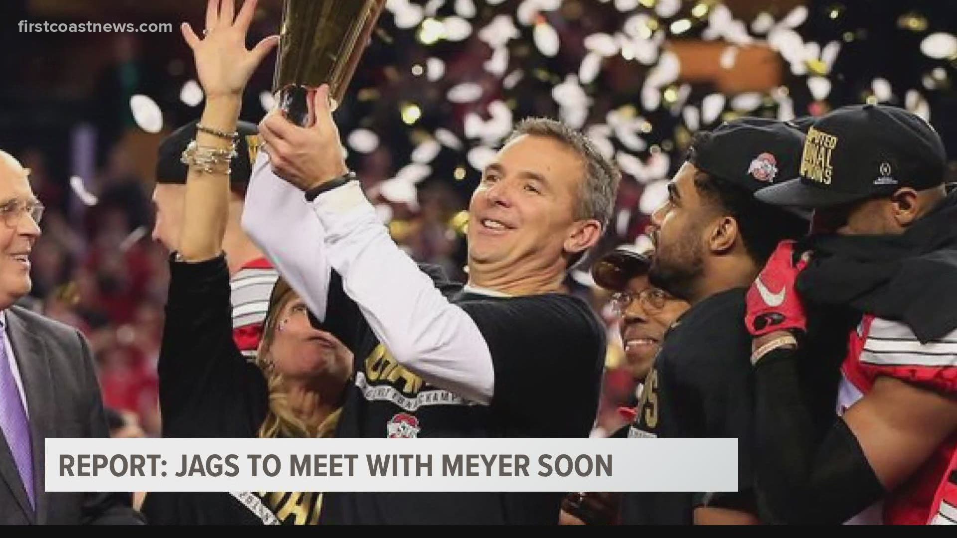 According to a recently released report, the Jaguars are expected to meet with Urban Meyer.