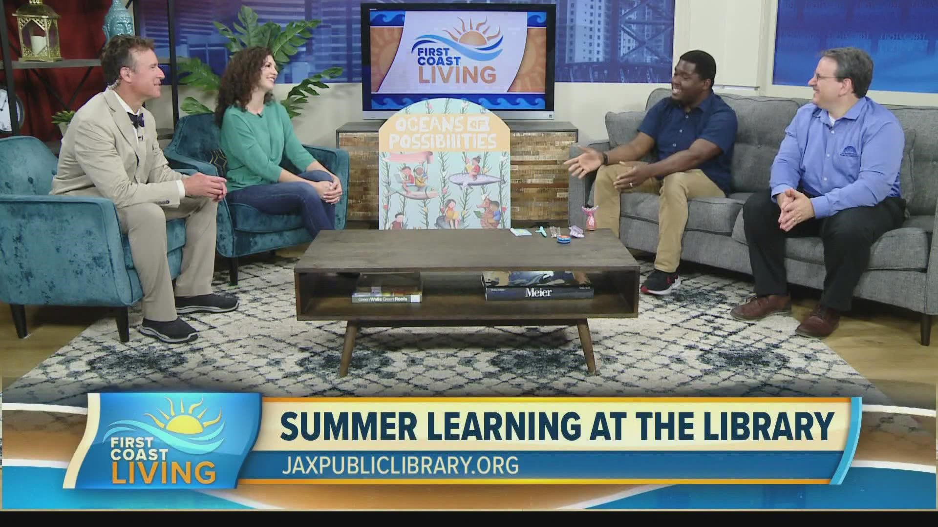 Keep your child's mind active this summer! The Jacksonville Public Library has great incentives for reading and learning.