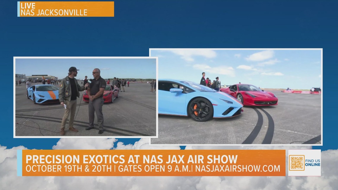 Hanging out with Precision Exotics at 2024 NAS Jax Air Show