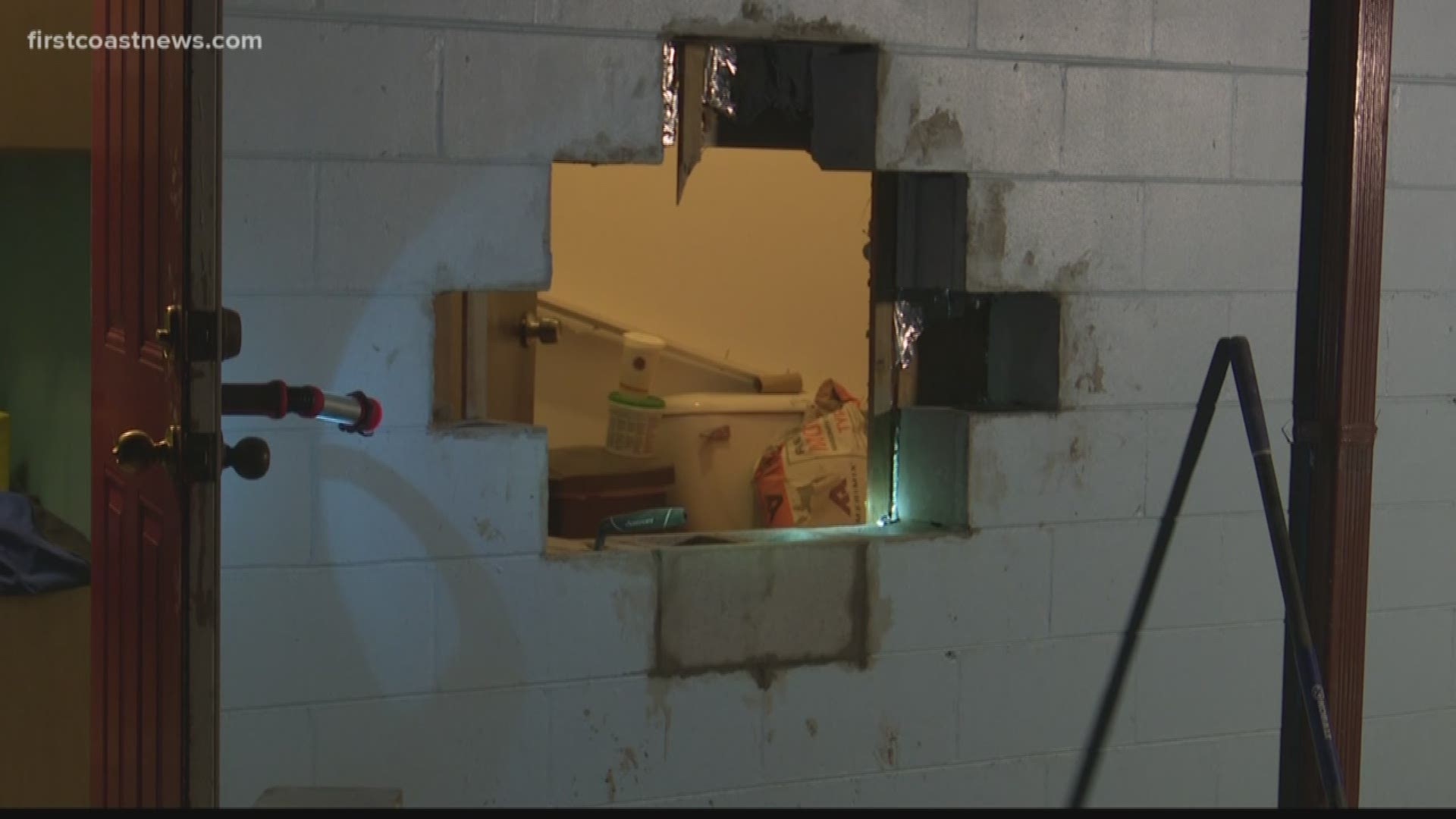 Around 7 p.m., Juzt Kidz Learning Centers, was broken into for a second time.
