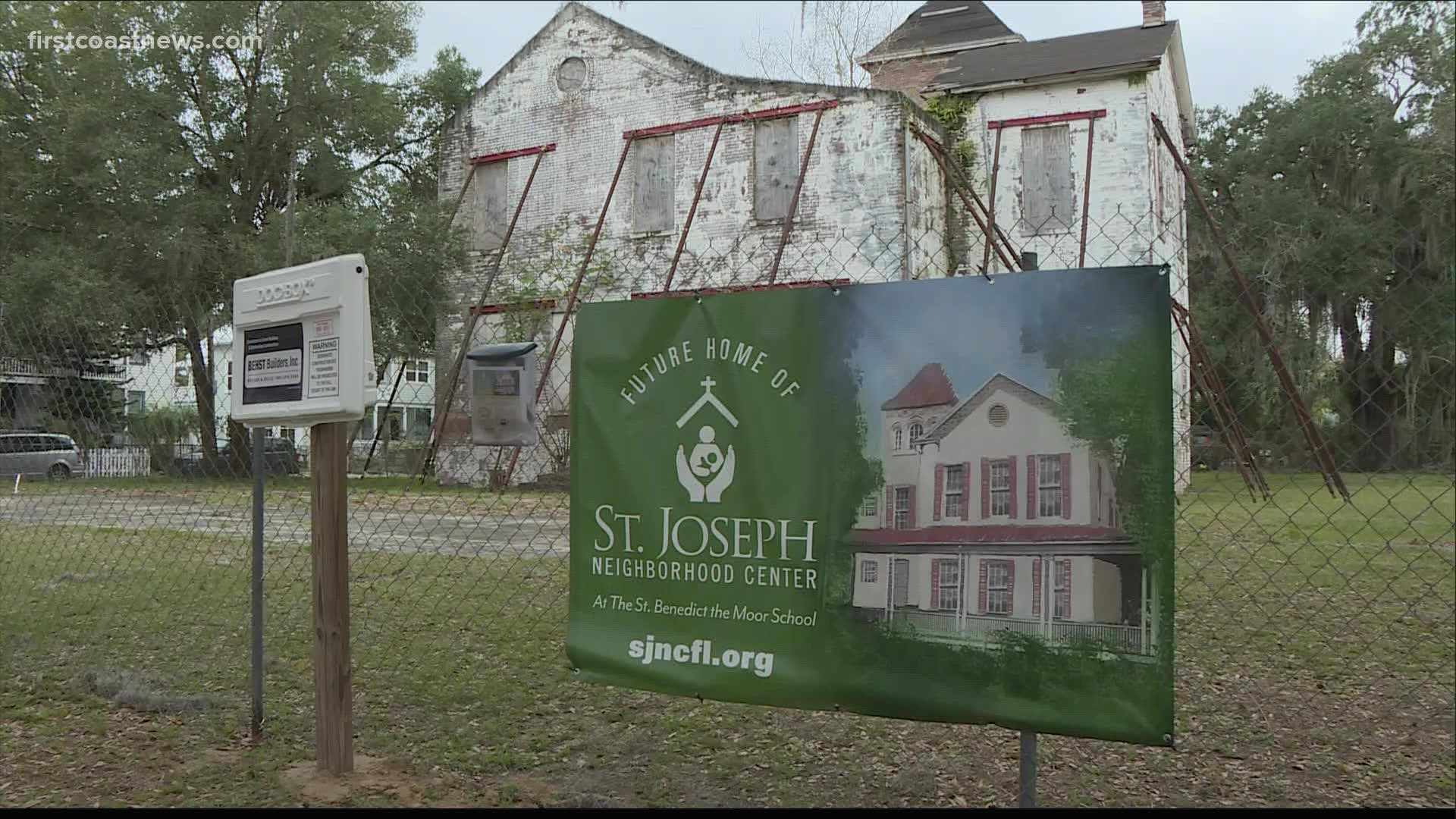 Nuns will restore the 1800's school into a community center for single mothers.