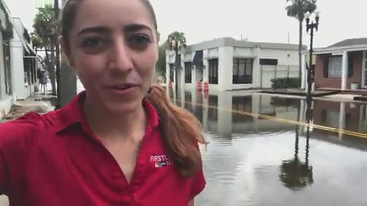 High tide Friday in San Marco following Nicole