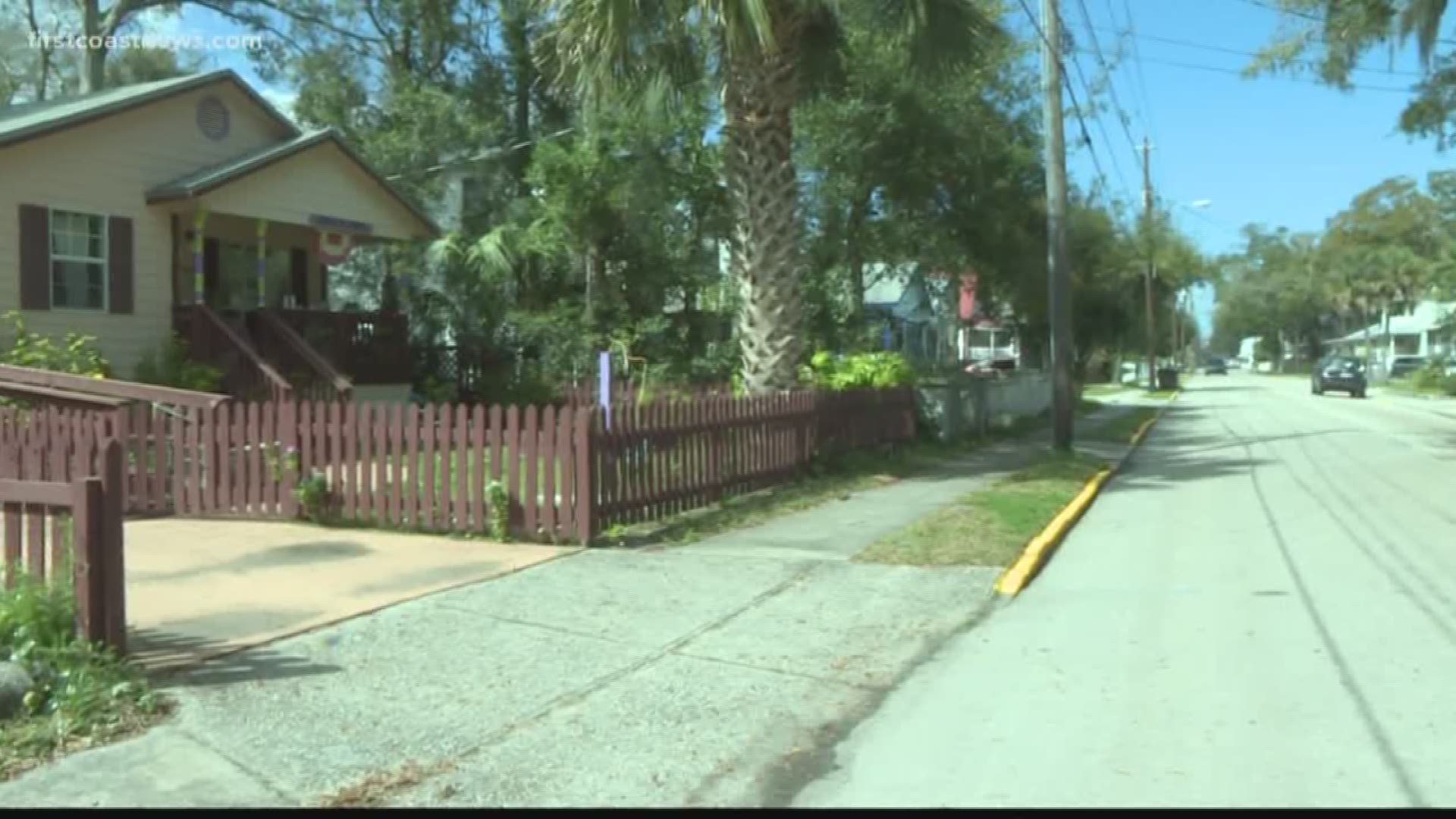 The block between South Street and Duero Road was painted with a fresh coat of yellow paint this week which means residents can't park there anymore.