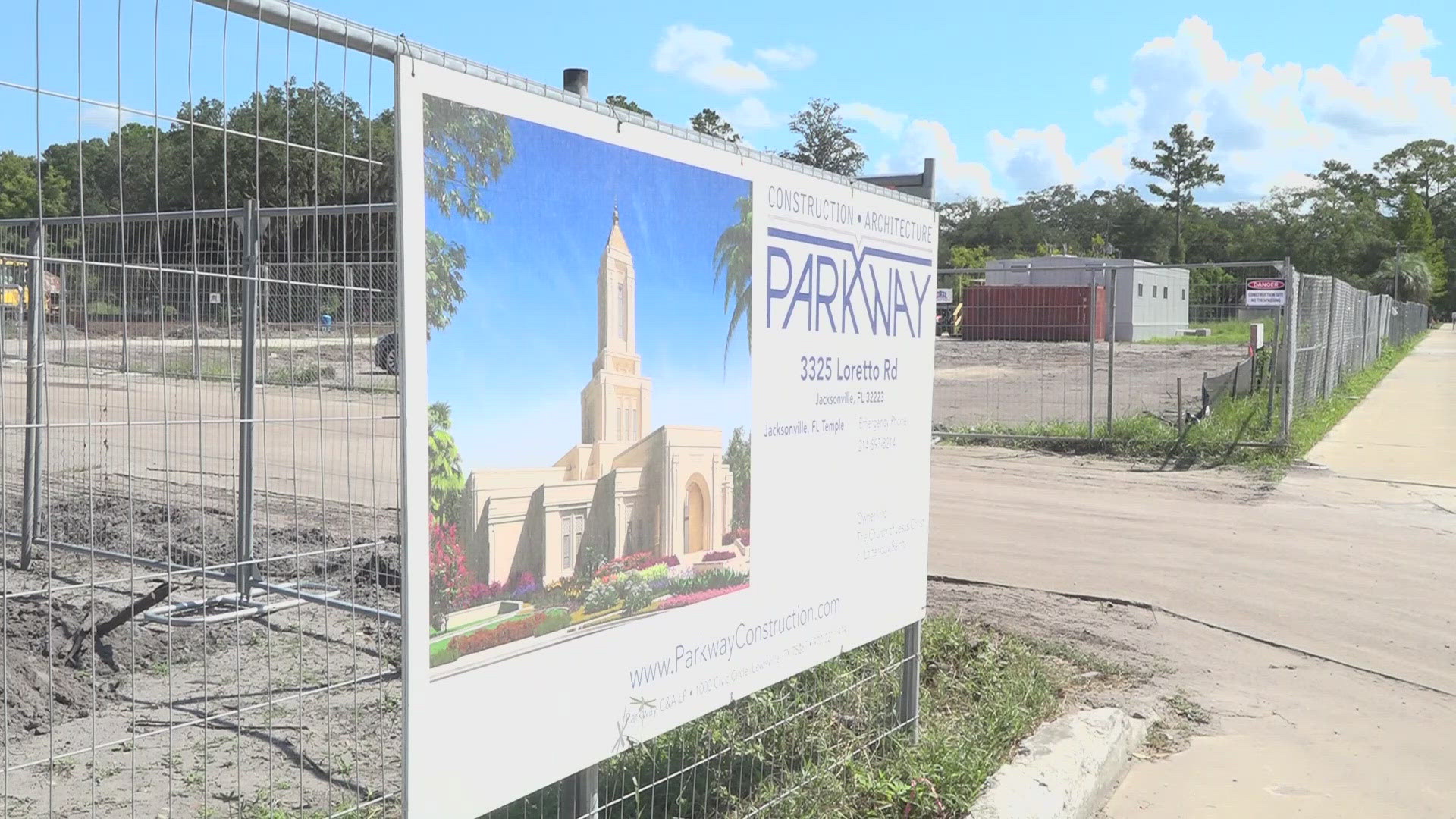Recently, the city of Jacksonville green-lighted the $27 million dollar project. The 29,000 square foot temple will be located on Loretto road.