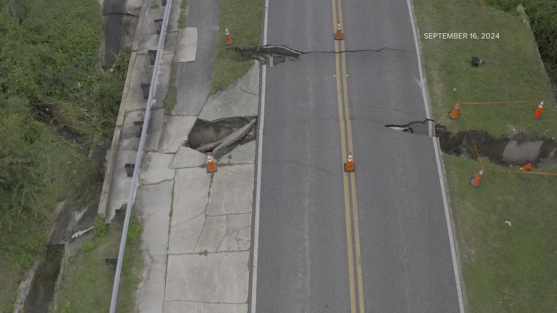 The bridge in question is on Moody Avenue, between Connie Circle and Meadow Drive, and runs over Indigo Branch creek.