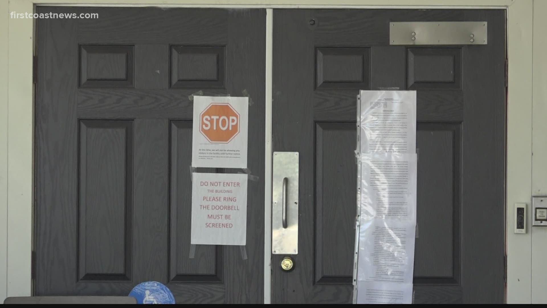The conversation came after a Jacksonville woman led the charge for changes under pandemic protocol after not being able to see her husband for more than 100 days.