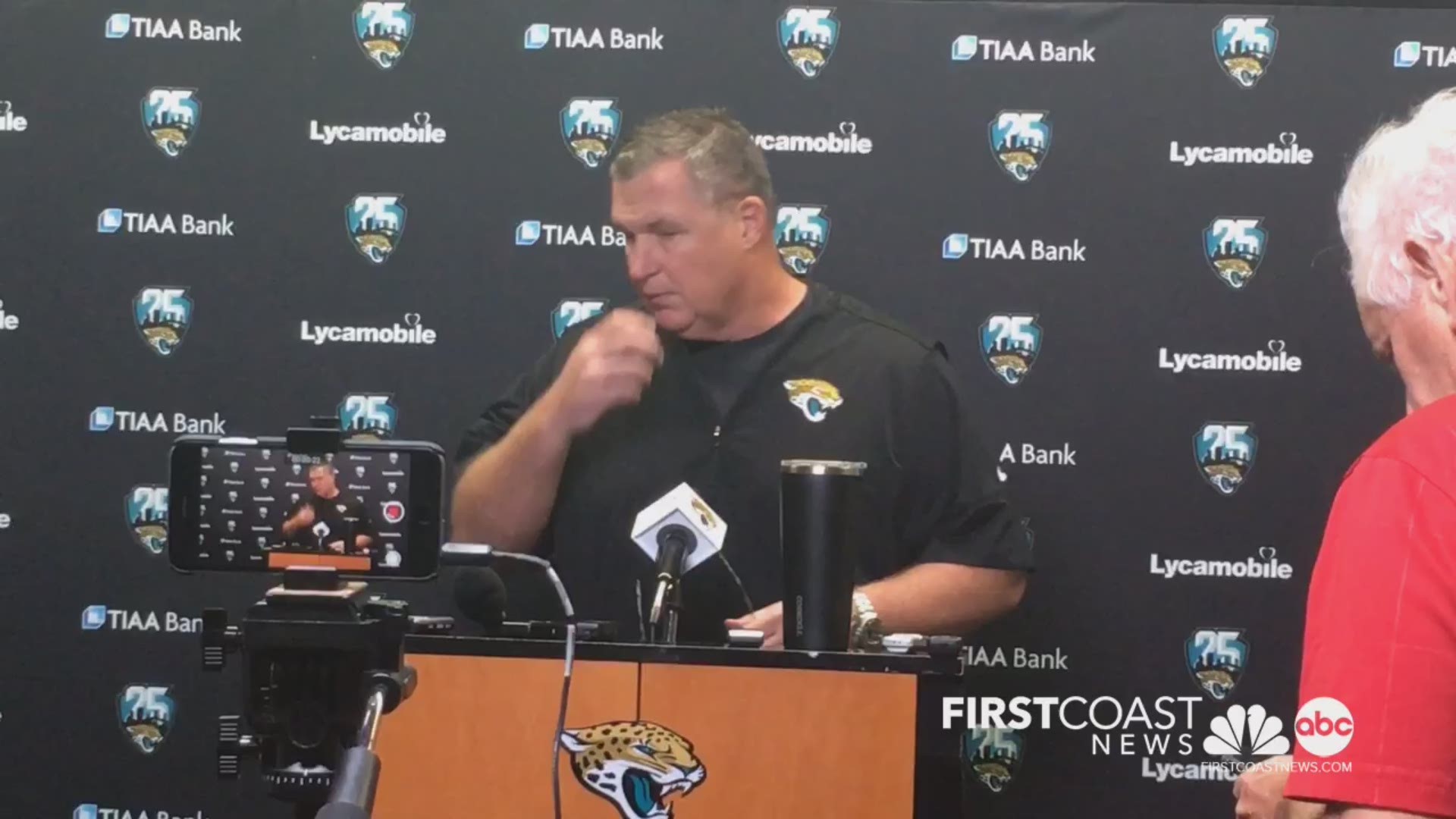 Jaguars head coach addresses the emotional challenges ahead of the 90-man roster cut on Aug. 31.