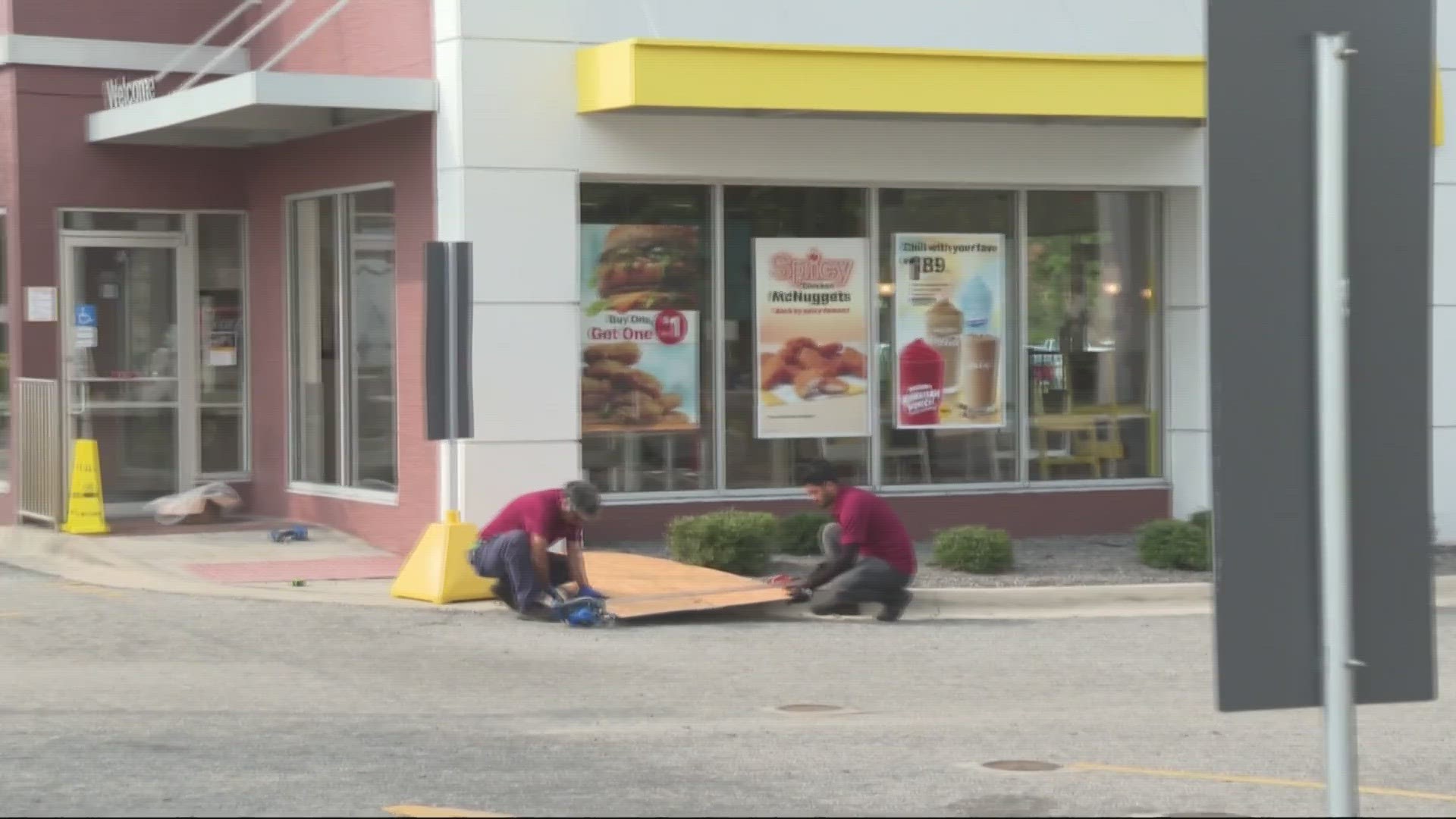 A customer got angry with an employee in the drive-thru and pistol whipped them. A second employee armed themselves with a gun, according to police.