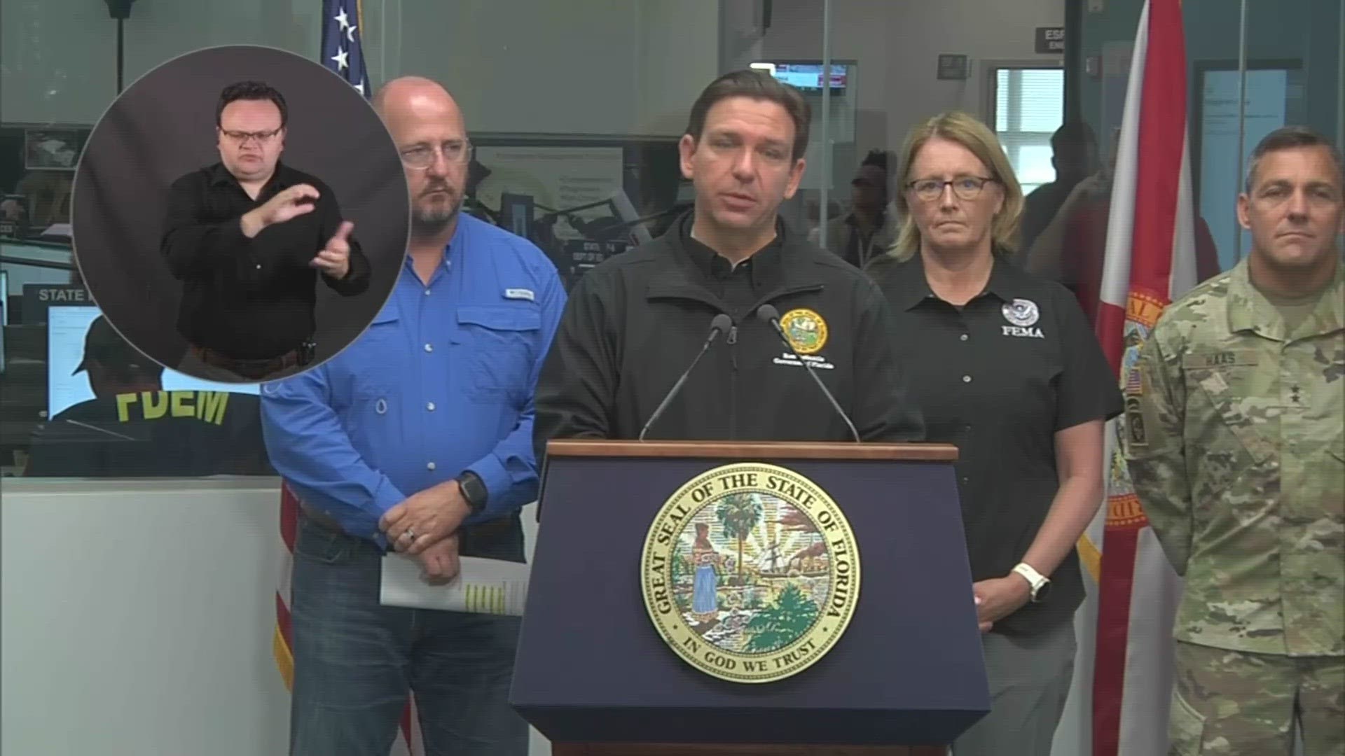 During a briefing Thursday, DeSantis said that most school districts reopened with an additional eight planning to reopen the following day.