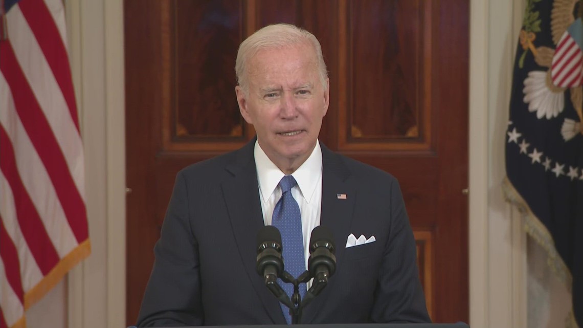 President Biden speaking on Supreme Court decision to overturn Roe v. Wade