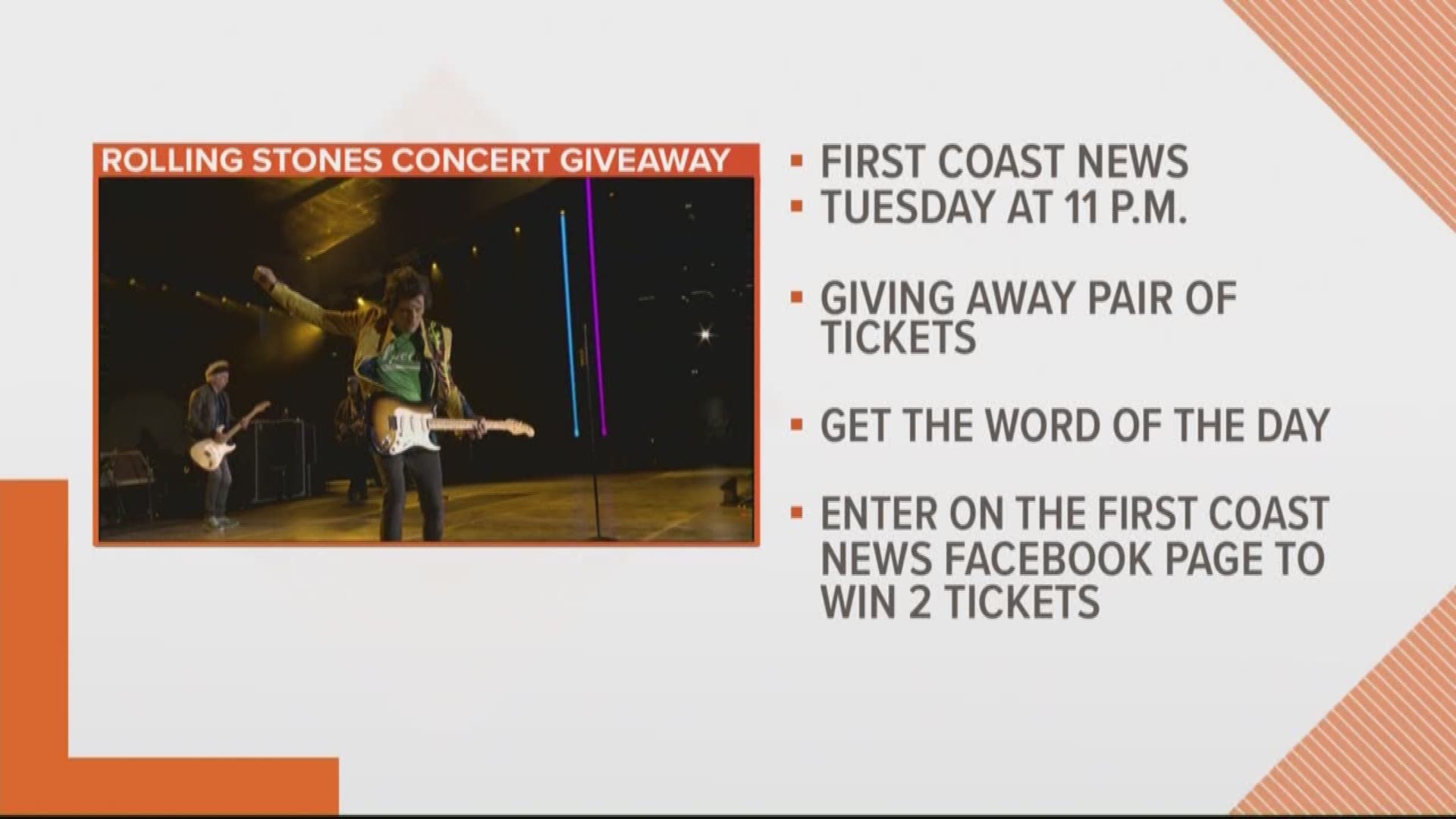Tune into First Coast News at 11 on July 16 for a chance to win free tickets to the concert!