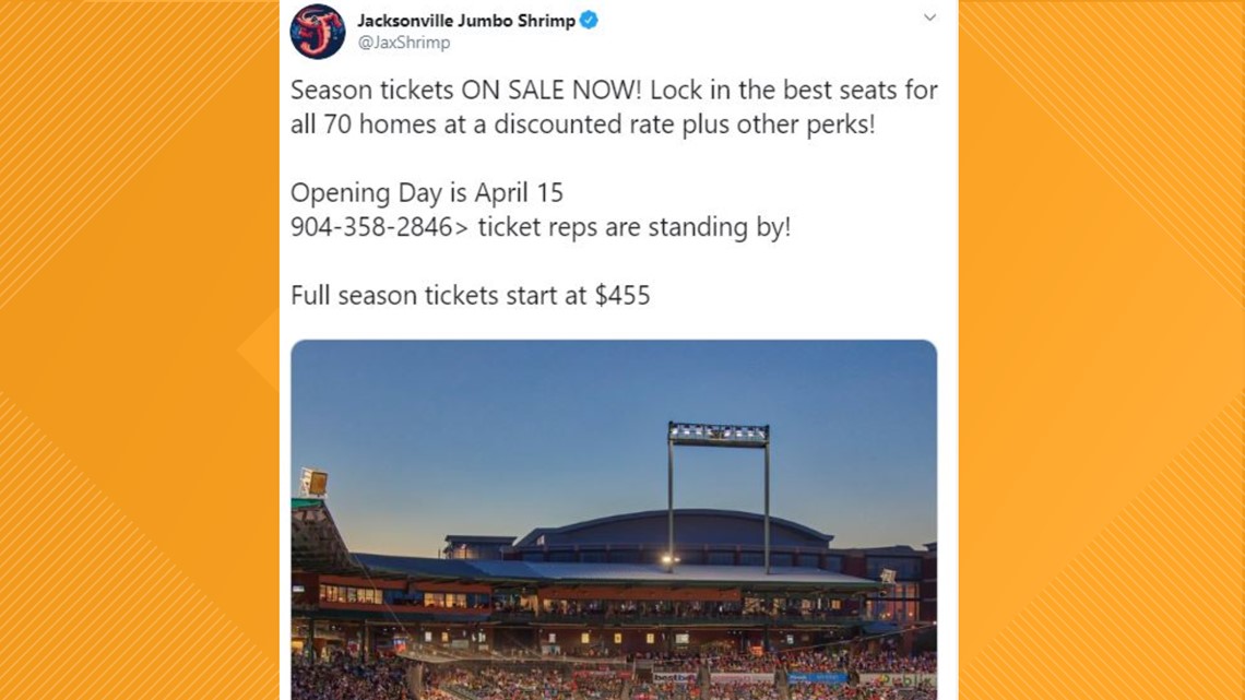 Jacksonville Jumbo Shrimp on X: Thanks to the 10,280 fans who