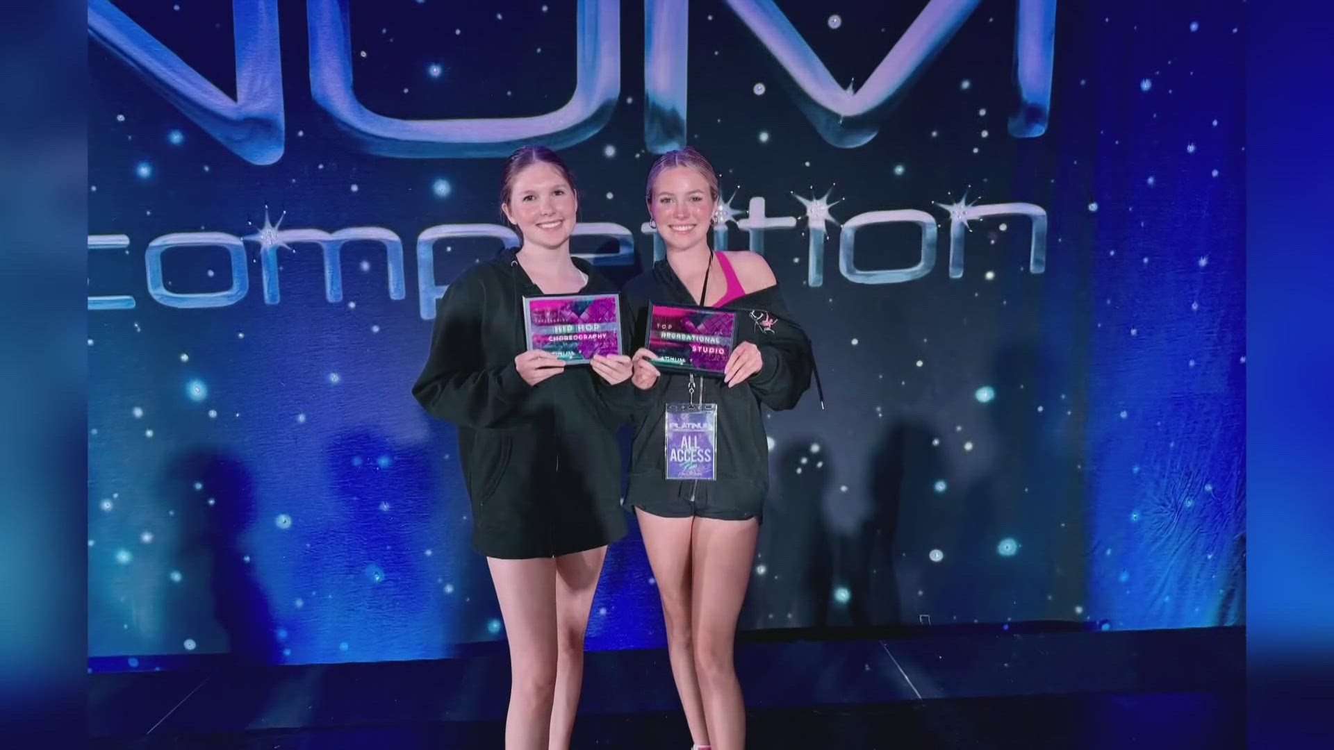Madison and Reilly Hughes opened Level Up Dance Company two years ago when the sisters were 16 years old and 14 years old.