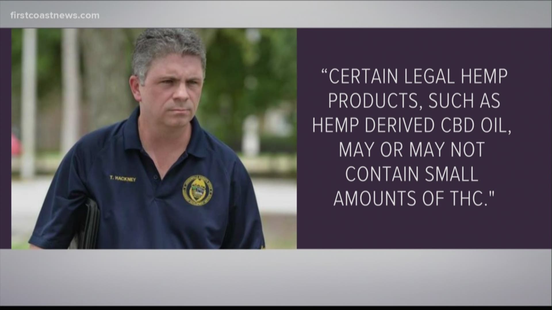 Memo cautions even trace amounts of illegal THC puts officers in violation of JSO policy