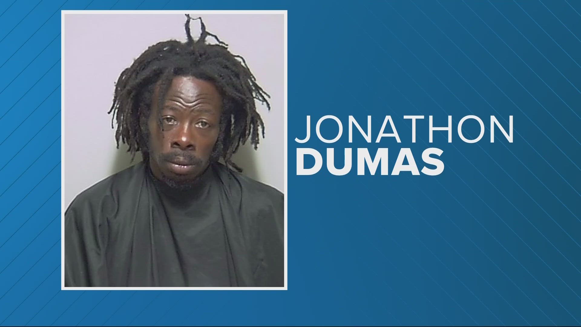 Jonathan Dumas was taken into custody Thursday morning after going missing with a five-year-old child in Florahome.