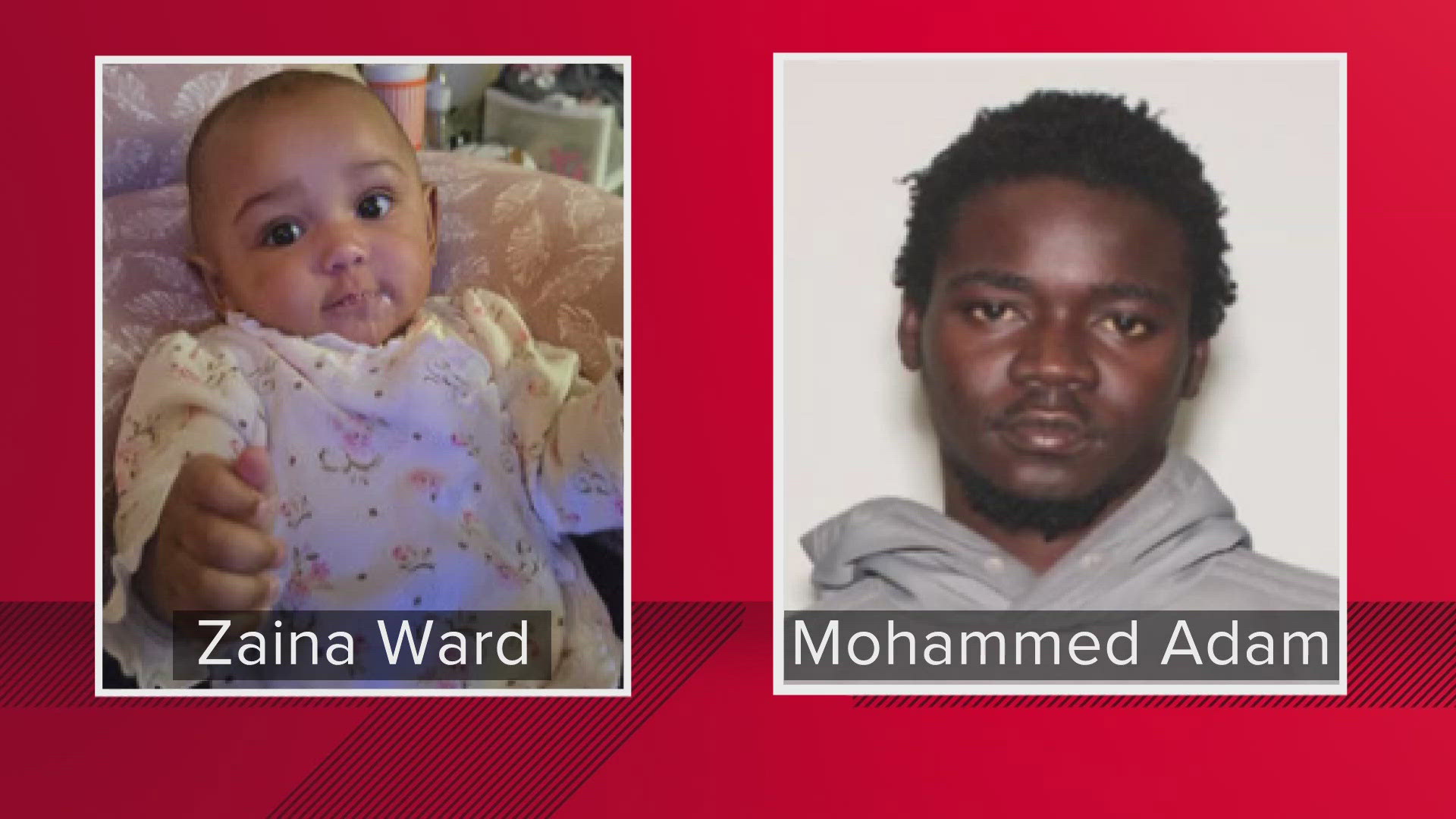 An Amber Alert was issued Sunday morning for Zaina Ward, last seen near 5000 State Road 13 in St. Augustine.